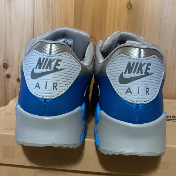 2011 Nike air max 90 hyperfuse premium midnight fog blue glow
